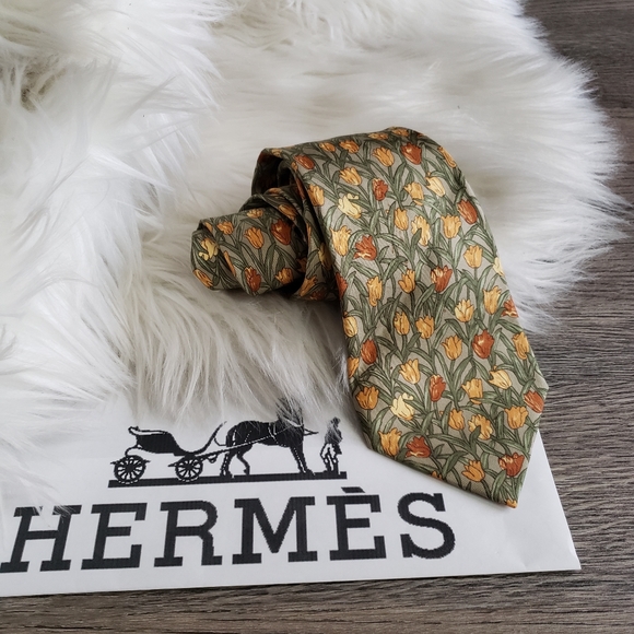 HERMÈS - Tie - Picture 16 of 16